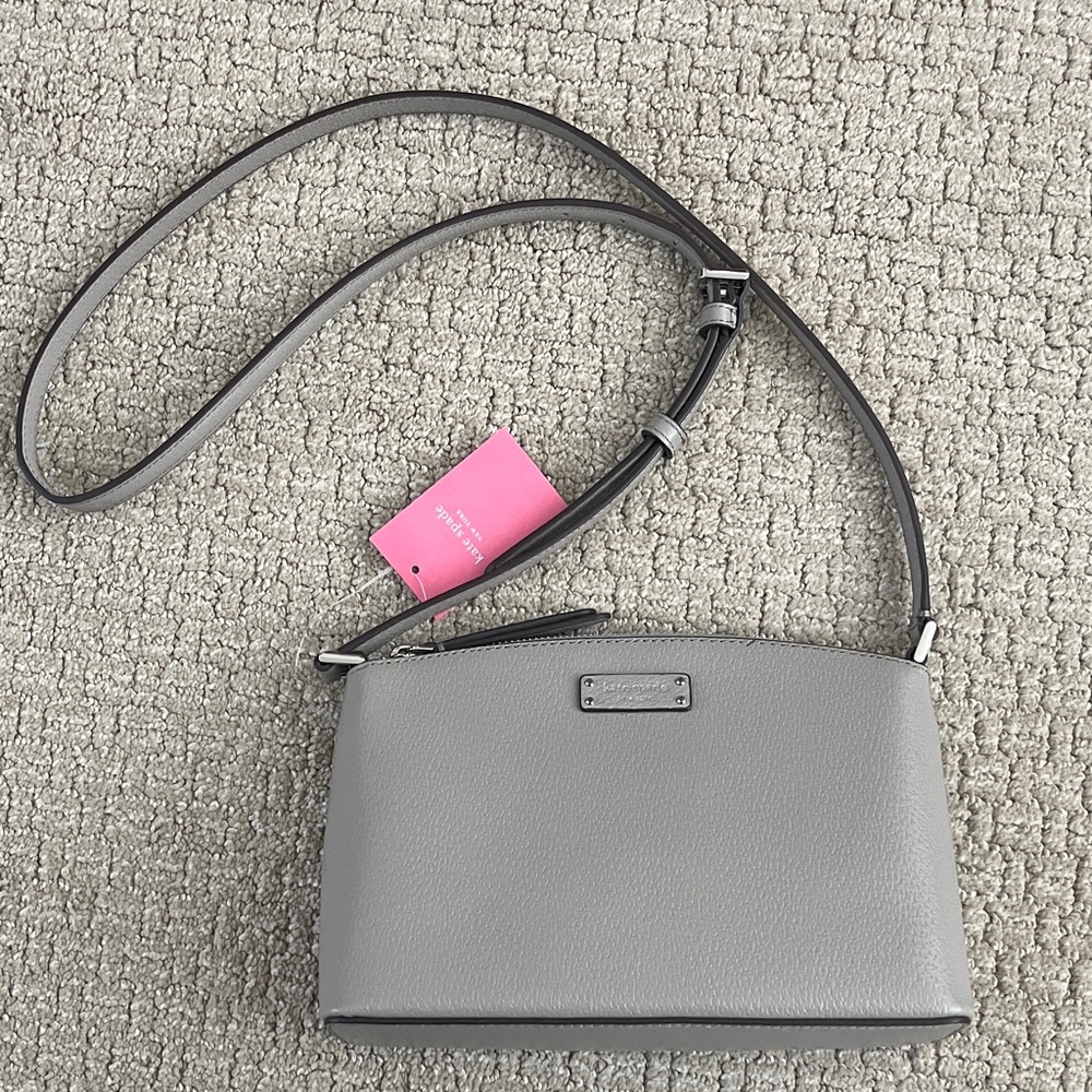 Kate Spade NWT Jeanne Crossbody Bag Soft Taupe